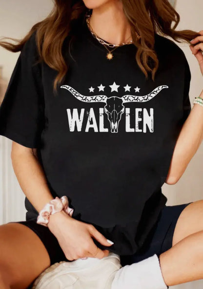 Wallen graphic tee