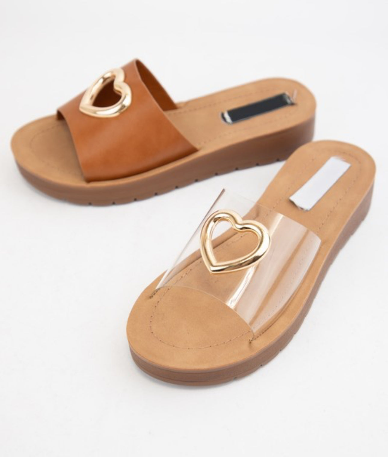 Heart to heart sandals