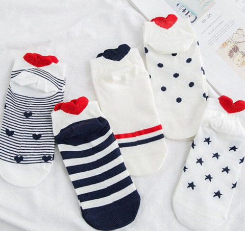 Caroline sock set(5 pairs)