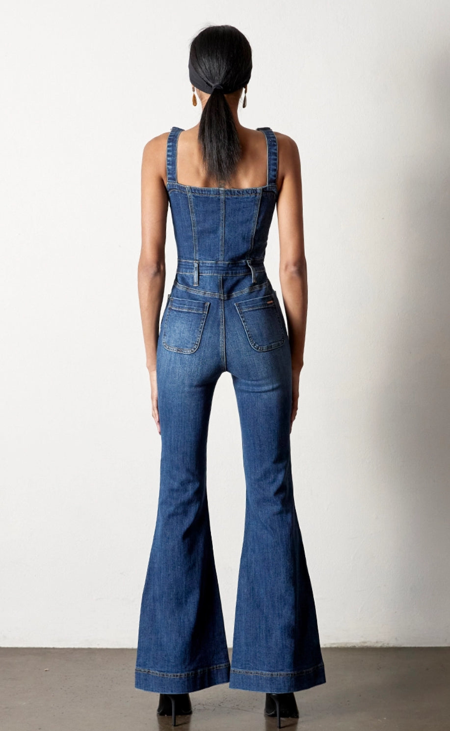 Good grace denim jumpsuit