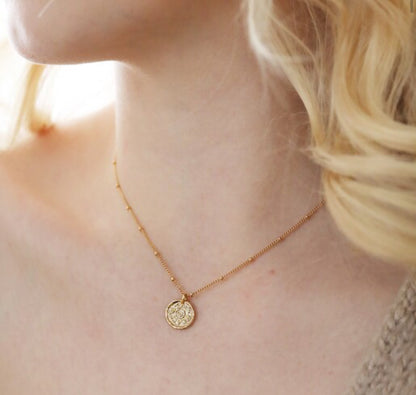 Delicate talisman necklace
