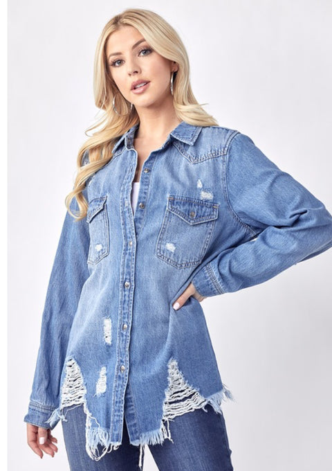 Backtrack denim shirt(more options)