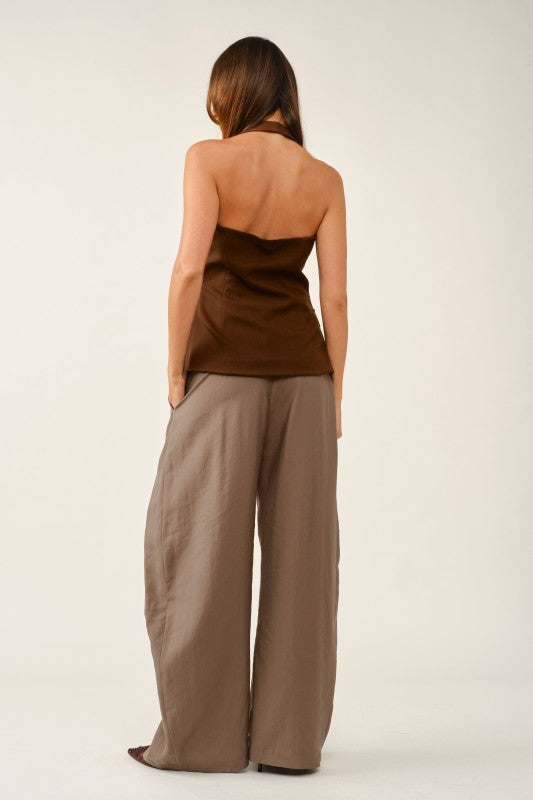 Vallen halter top