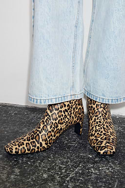 Leopard boots by NFD