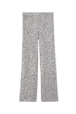 Gunmetal sequins Freddie trousers by NFD
