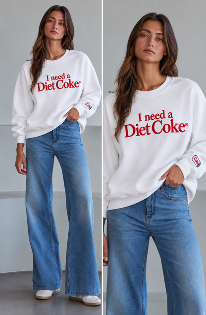 I Need A Diet Coke sweatshirt