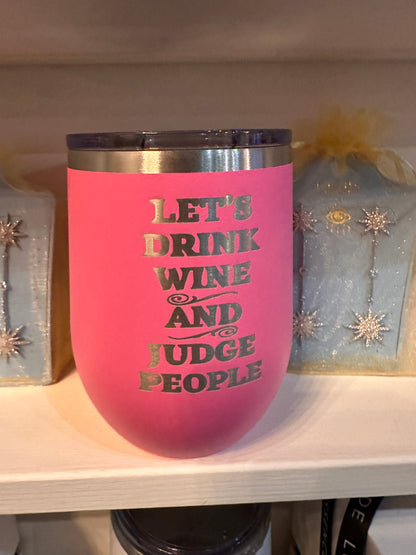 Judge people tumbler
