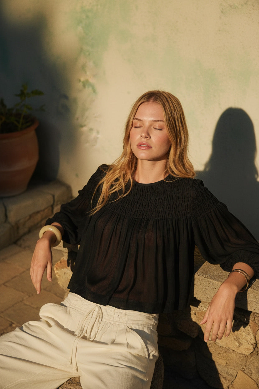Evangeline blouse