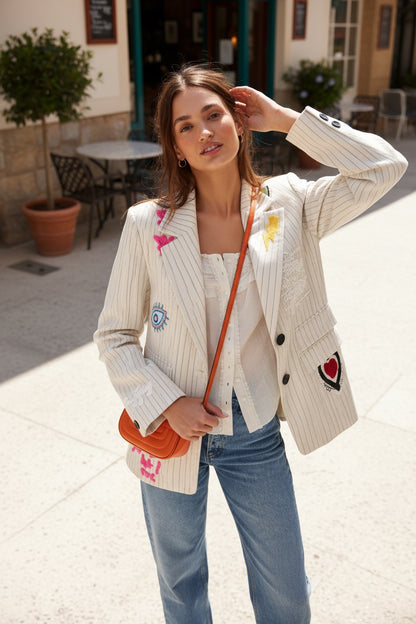Good vibes Graffiti blazer - PRE ORDER
