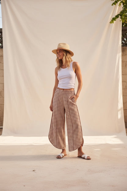 Central Park check pants