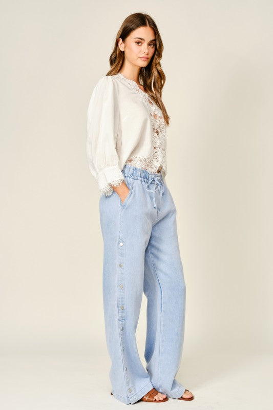 Amber track jeans