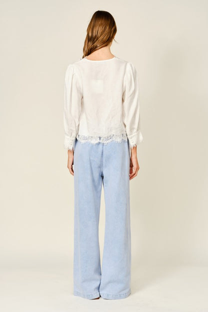 Amber track jeans