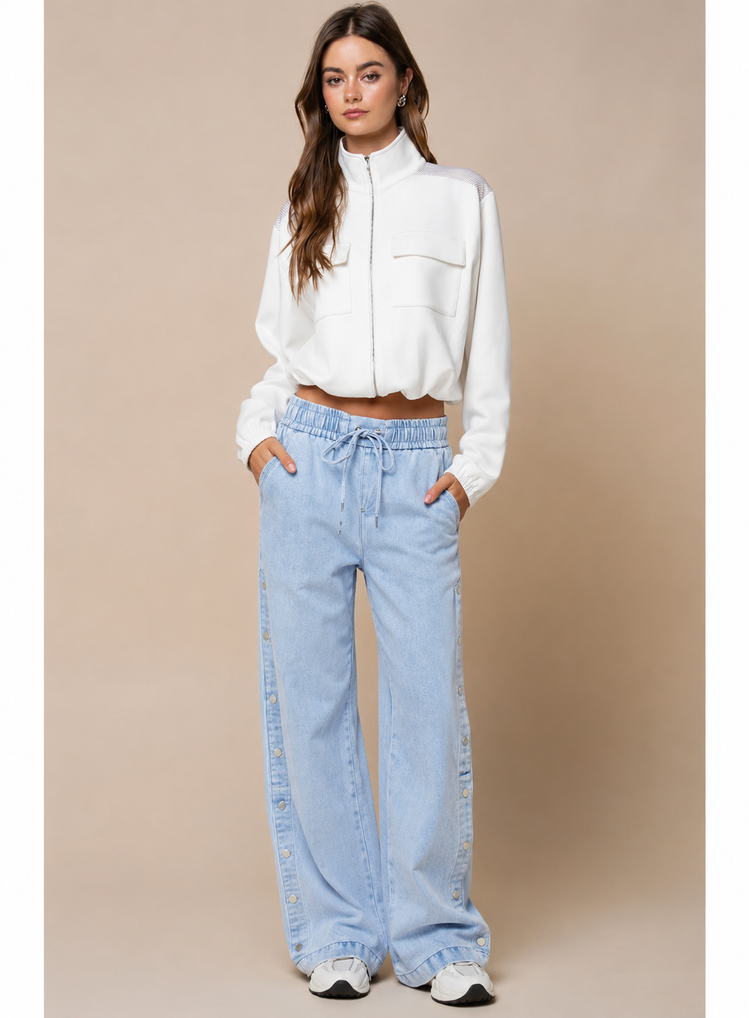 Amber track jeans