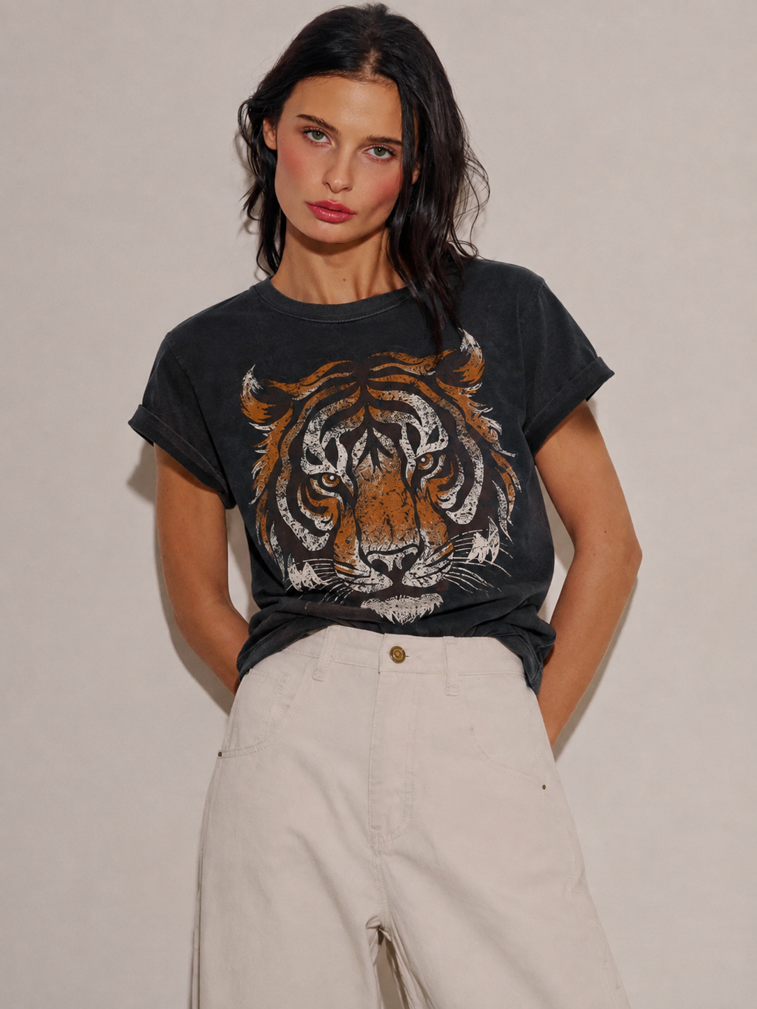 TIGER mineral tee
