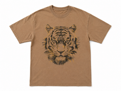 TIGER NEUTRALS GOLD FOIL TEE