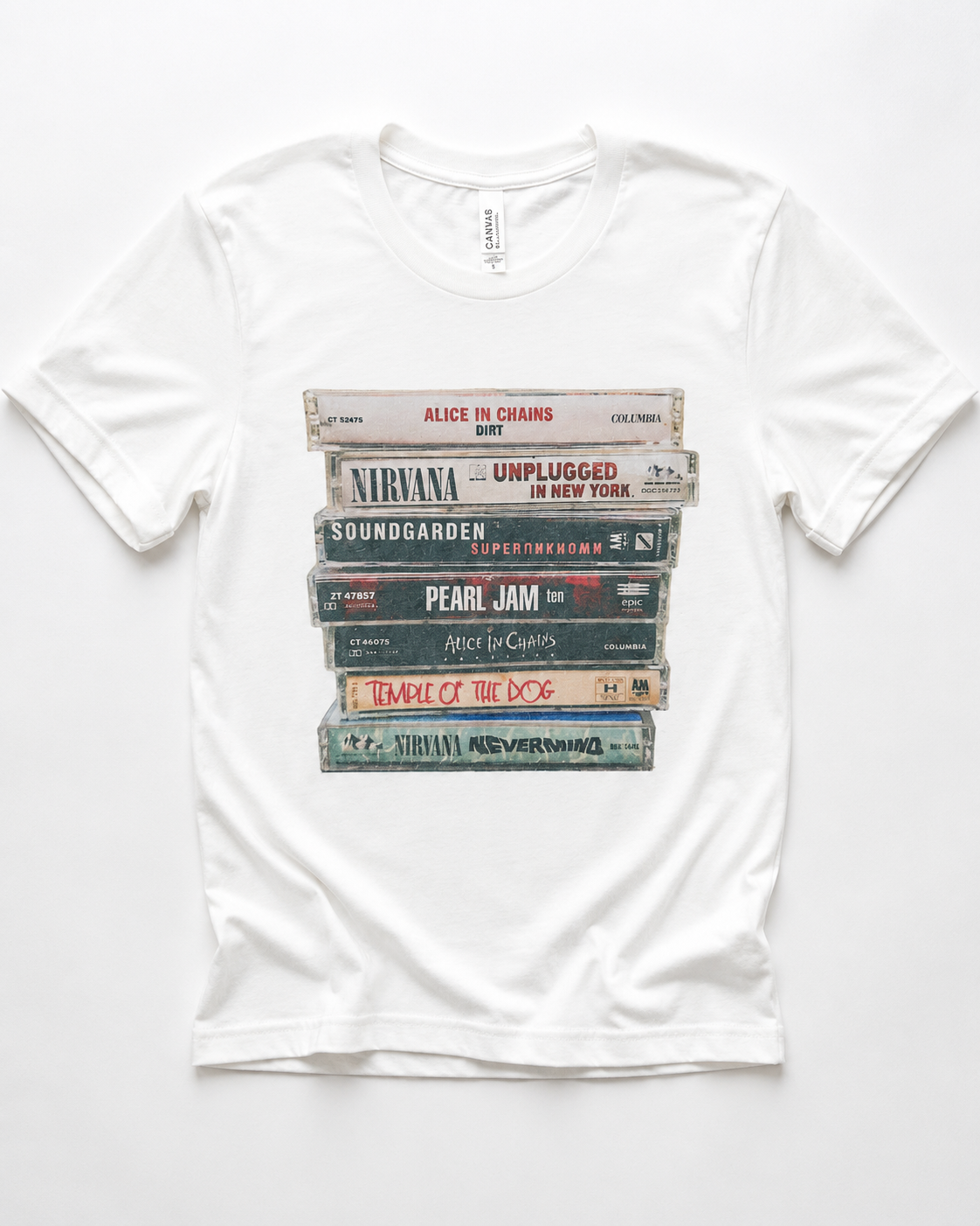 90’s cassettes tee