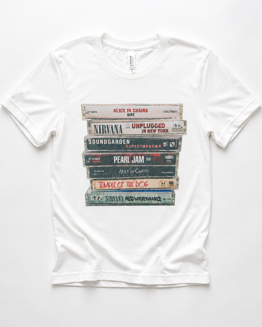 90’s cassettes tee