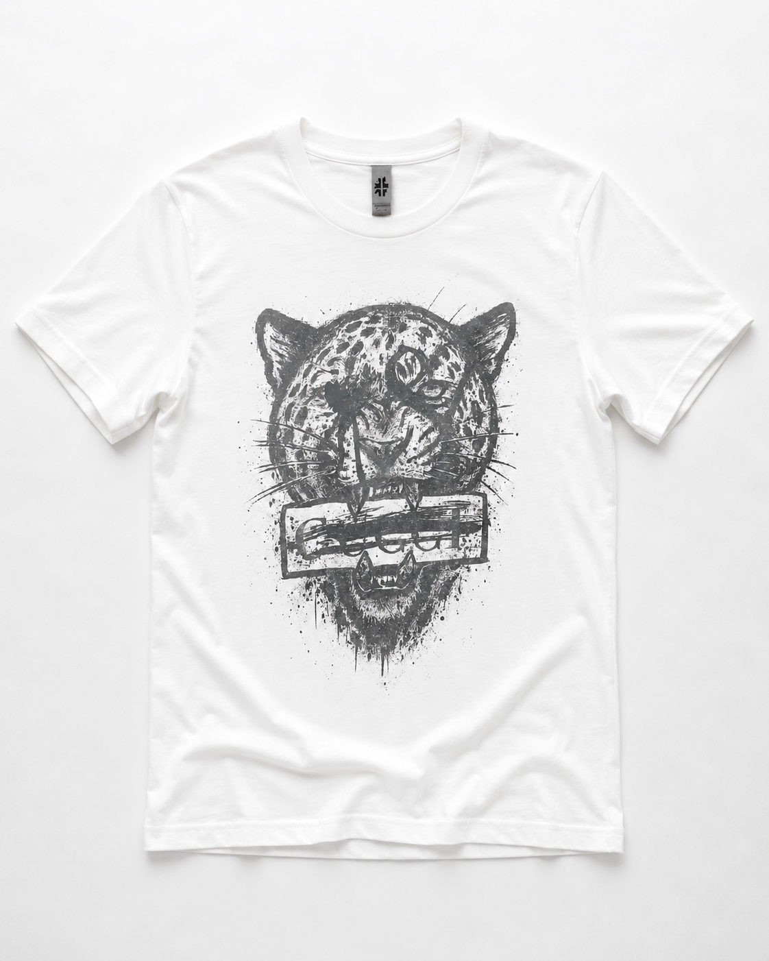 G thang leopard  tee