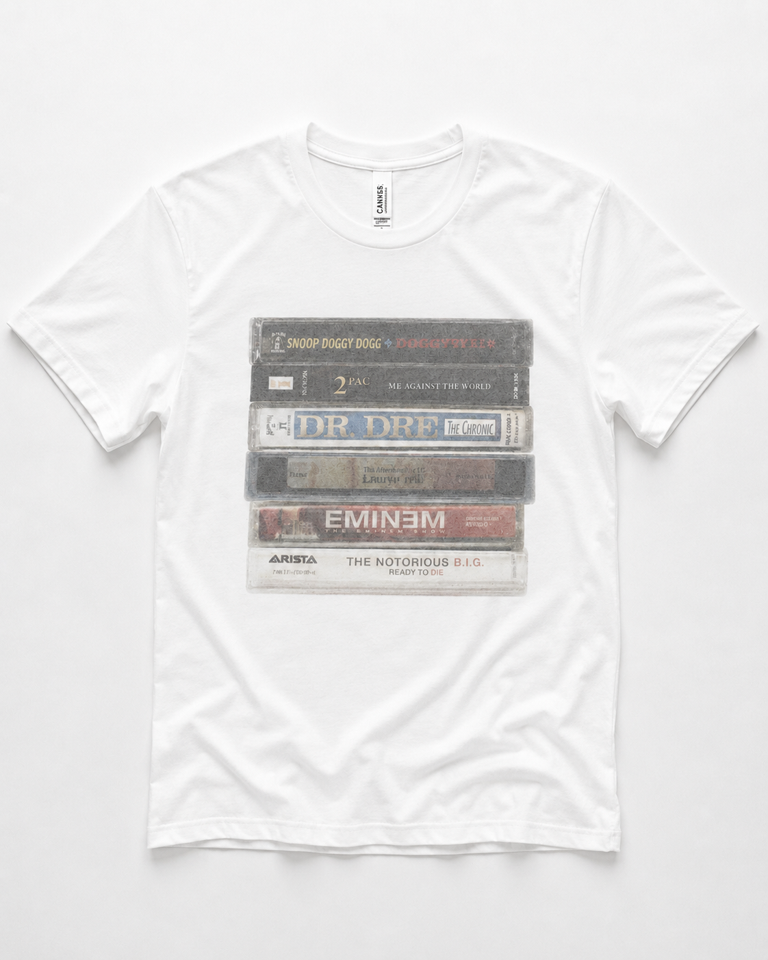 The Greats hip hop cassette tee