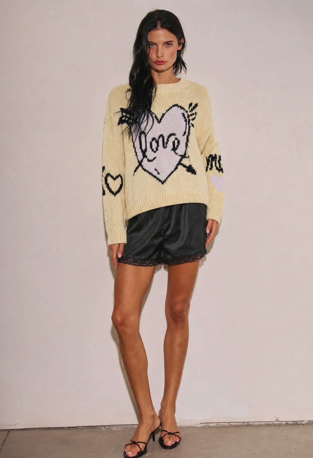 Love struck sweater