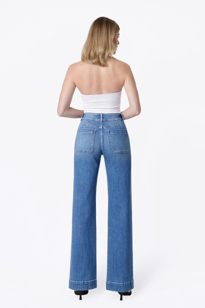 Bang on blue jeans