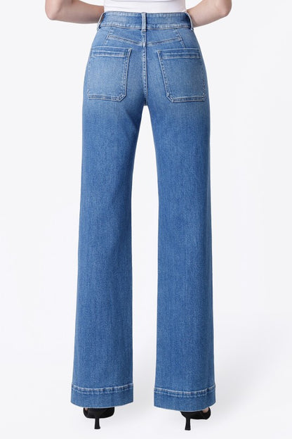 Bang on blue jeans