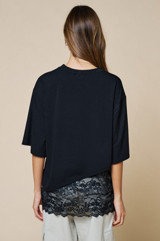 The black tie tee(more colors)