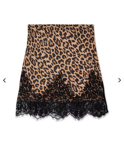 Leopard and lace Maeve skirt by NFD