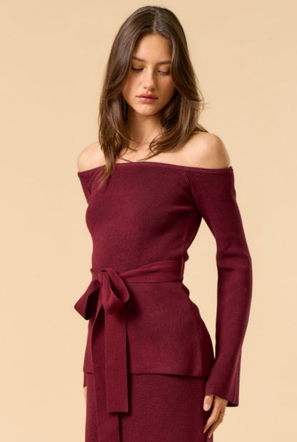 Taya knit blouse