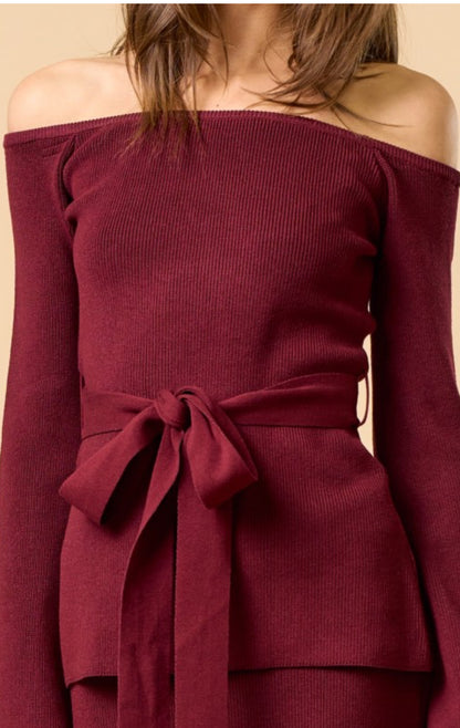Taya knit blouse