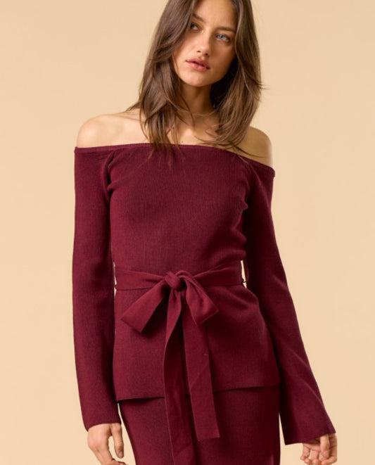 Taya knit blouse
