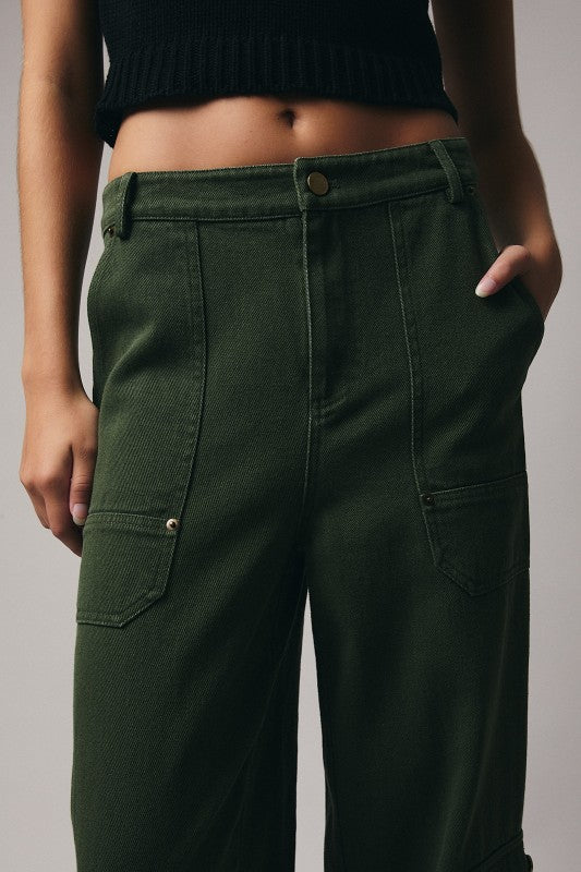 Bridget twill trousers