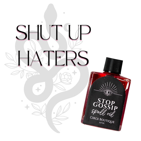 "Stop Gossip" Spirit Ritual Oil