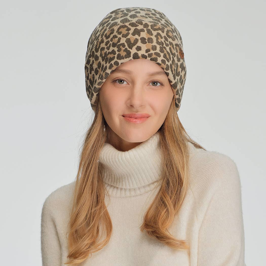 The Leopard beanie