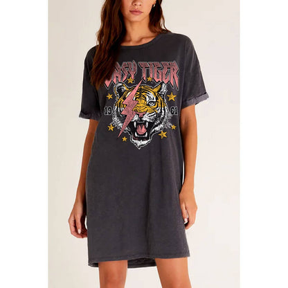 EASY TIGER MINERAL GRAPHIC DRESS