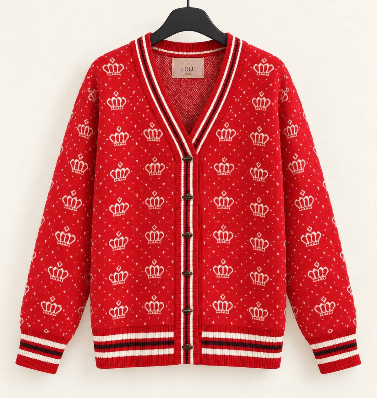 ROYALTY RED SWEATER