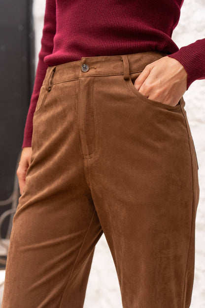 Gabriel suede trousers