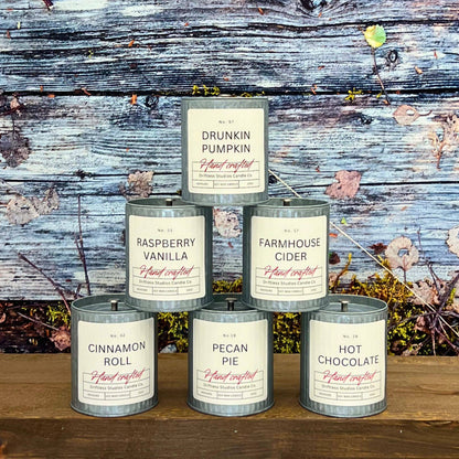 Cinnamon Roll Fall Tin Soy Candle