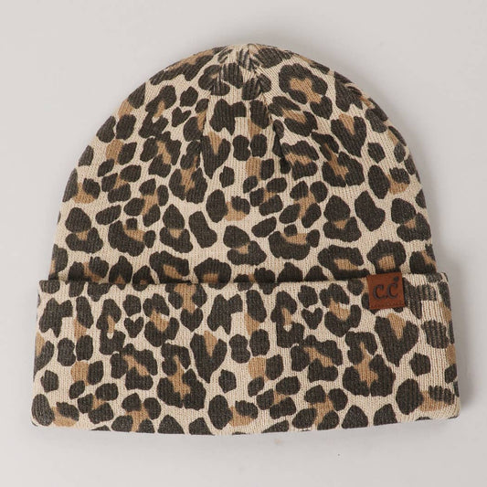 The Leopard beanie