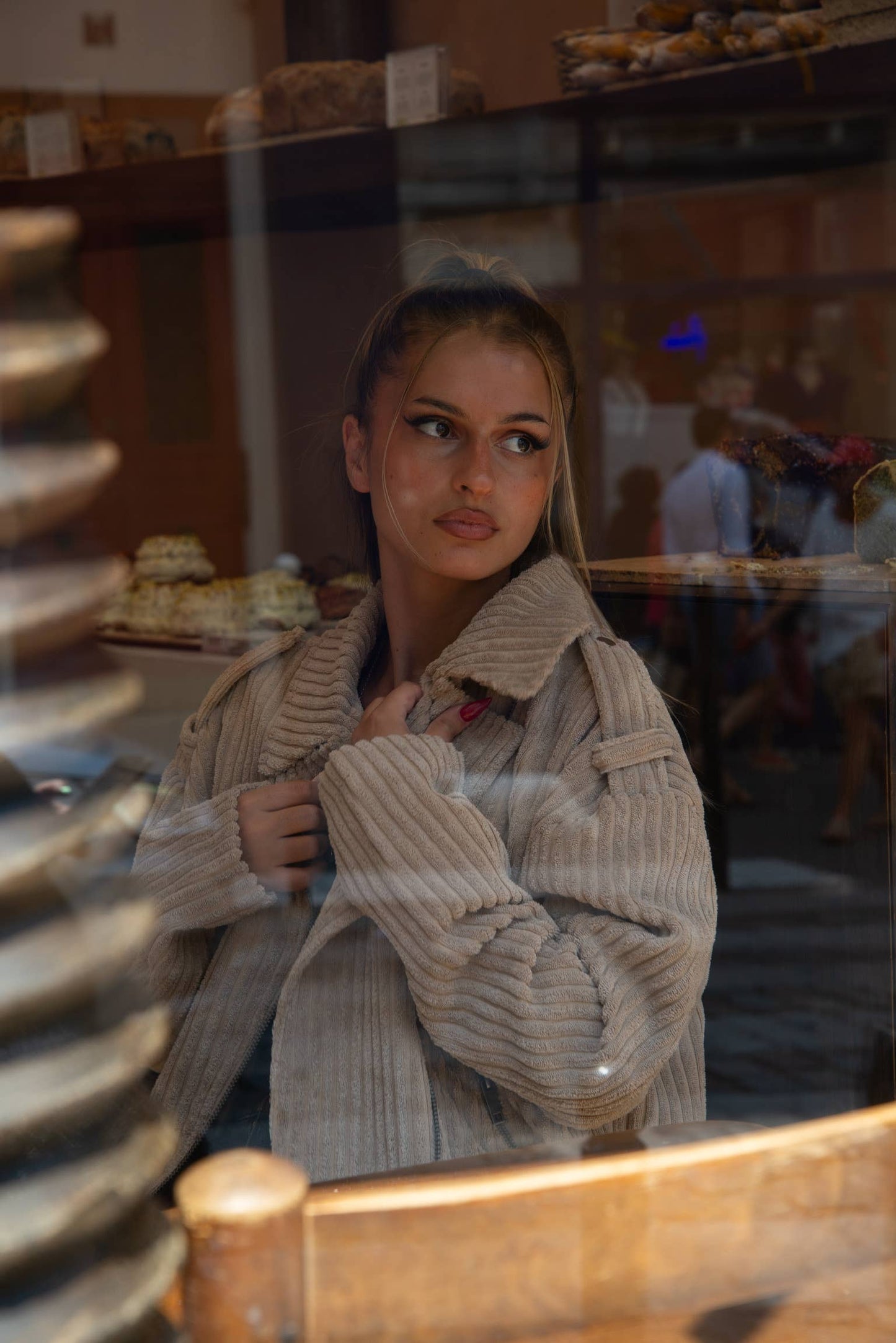 The SoHo Moto corduroy moto jacket(more colors)