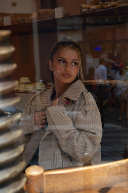 The SoHo Moto corduroy moto jacket(more colors)