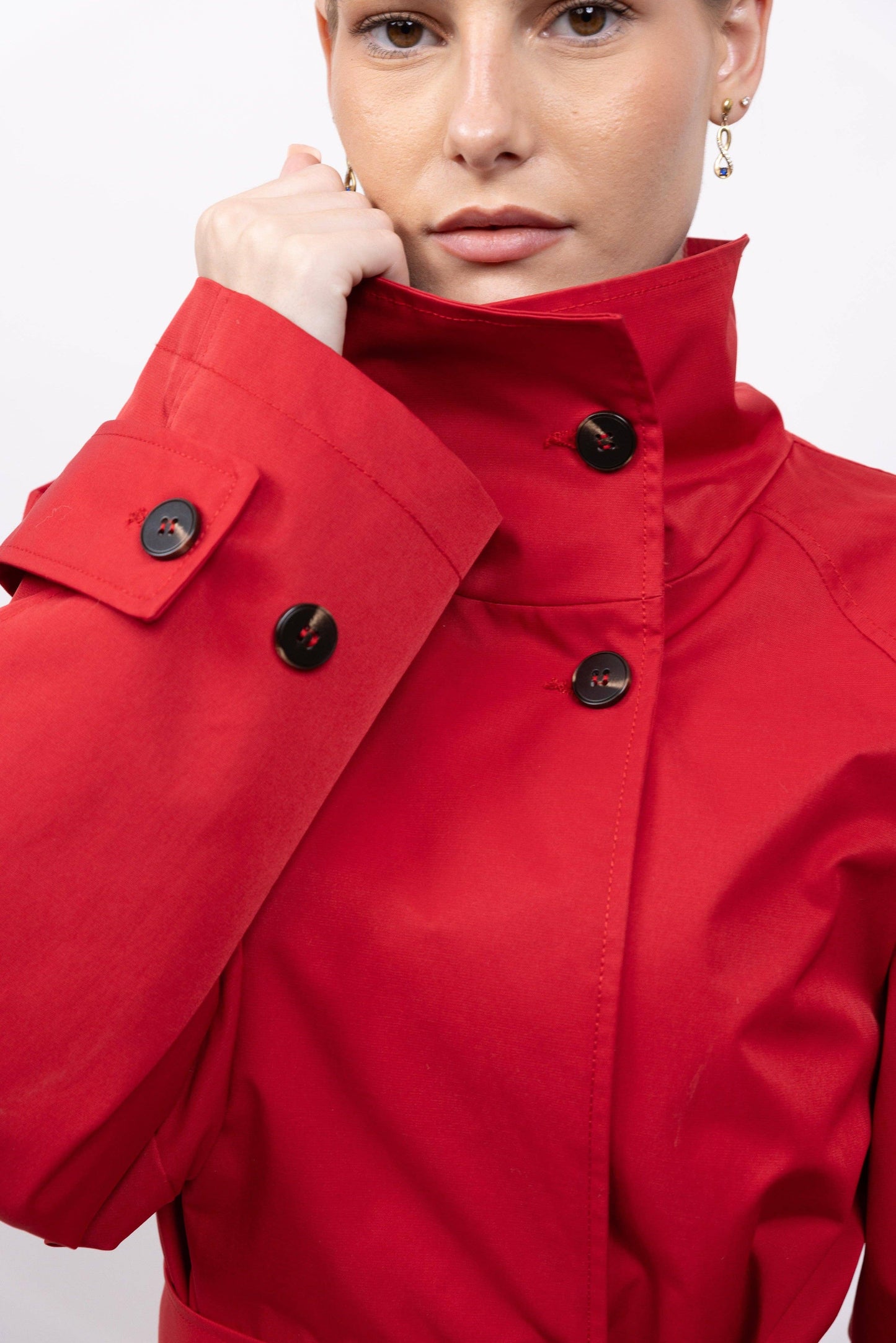 Emily Funnel neck trench(more colors)