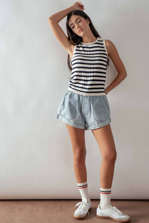 Dockside knit tank