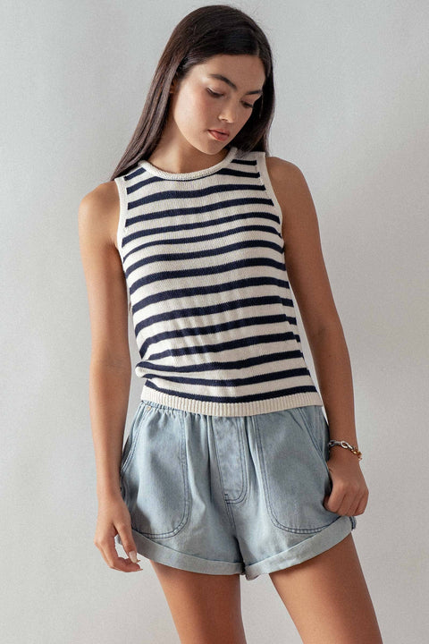 Dockside knit tank