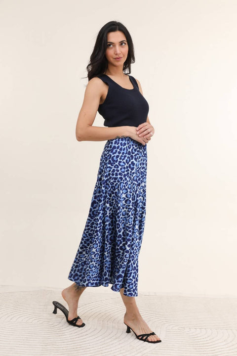 Valentine leopard skirt