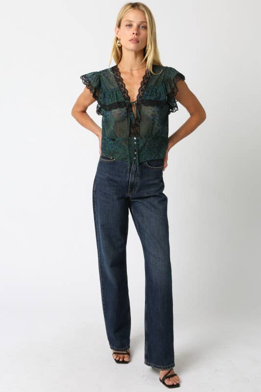 Kiley Laced Top