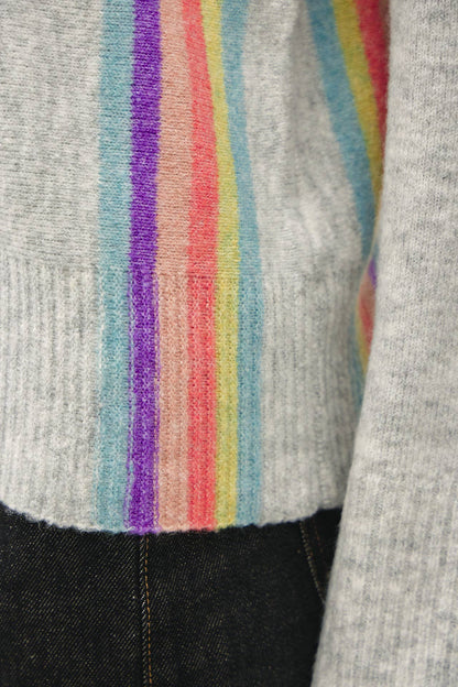 Rainbow lane sweater