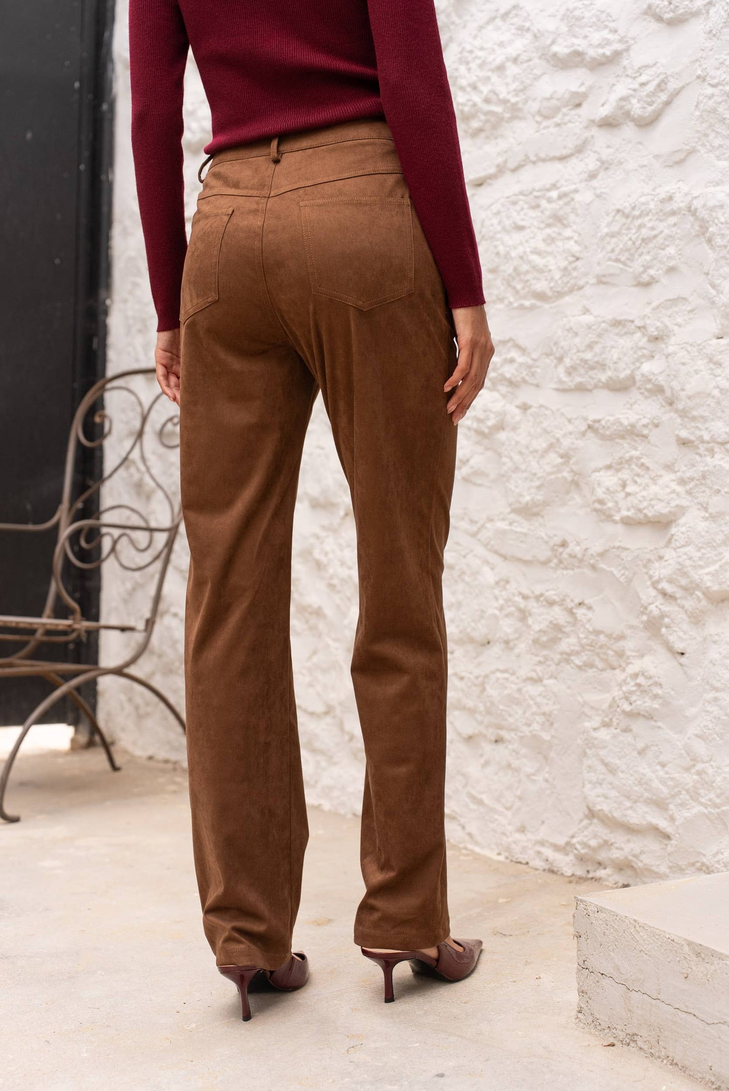 Gabriel suede trousers