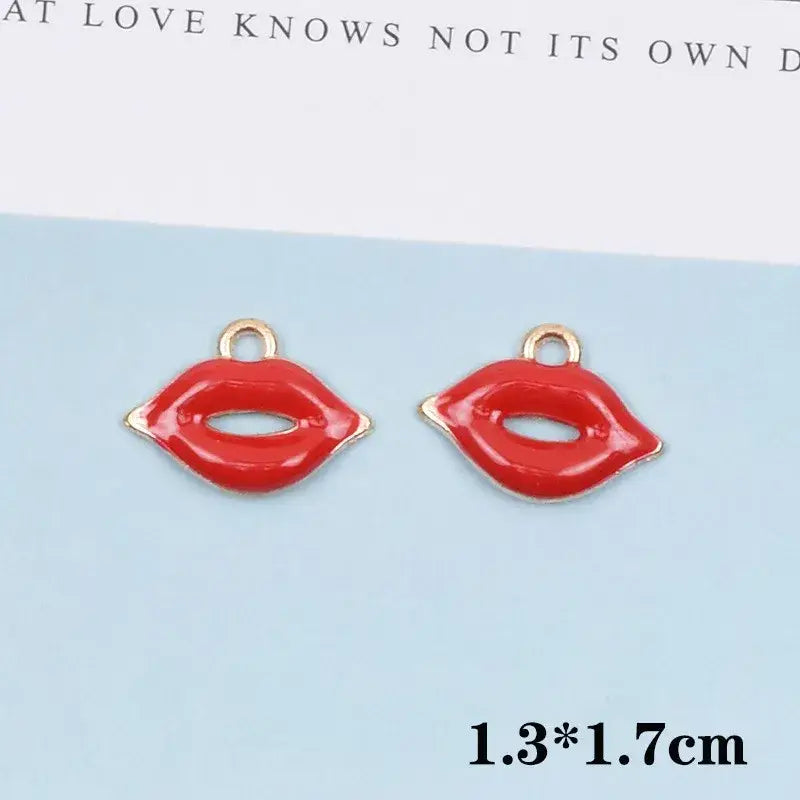 Red Lip Charm