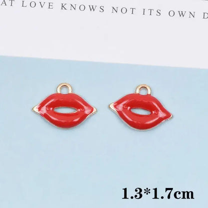 Red Lip Charm